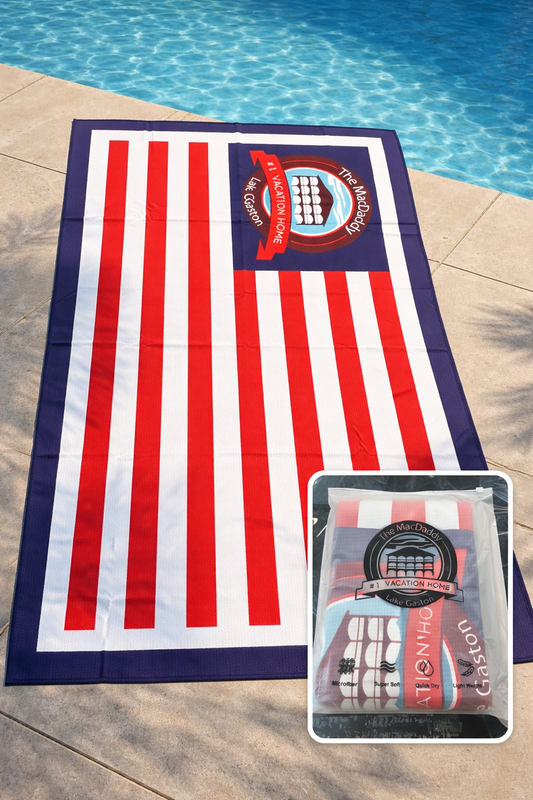 MacDaddy Flag Microfiber Towel
